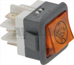 ORANGE RINSE SWITCH 250V 16A
