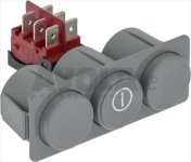 SWITCH BLOCK WITH BIPOLAR CHANGEOVER SW.
