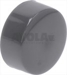 GREY ROUND PUSH-BUTTON