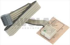 PLATINE 1 SCHALTER MI.SIGNALLAMPE 37x28m