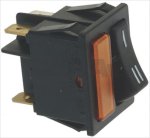 BLACK BIPOLAR SWITCH 16A 250V
