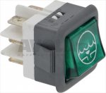 PUMP CHANGE OVER SWITCH GREEN BUTTON