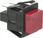 RED SINGLE-POLE PUSH-BUTTON 16A 250V