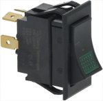 BLACK SWITCH 20A 250V