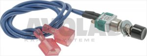 BLACK INGNITION RESET PUSH-BUTTON 3A 250