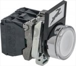 WHITE THREE-POLE SWITCH 16A 250V