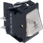 GREEN BIPOLAR SWITCH 16A 250V