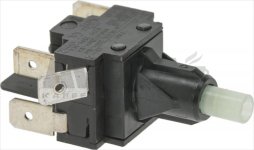 DOUBLE CONTACT SWITCH 16A 250V