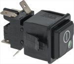 BLACK BIPOLAR CHANGE OVER SWITCH 