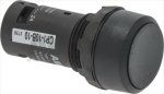 BLACK PUSH-BUTTON 5A 300V