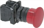 RED STOP PUSH-BUTTON 3A 240V