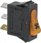 ORANGE SINGLE POLE SWITCH 16A 250V