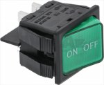 GREEN BIPOLAR SWITCH 16A 250V