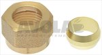 GAS FITTING NUT AND OLIVE