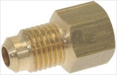 STRAIGHT UNION U3-4A sae/npt MF