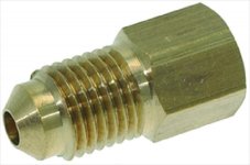 WELD COUPLING 1/4