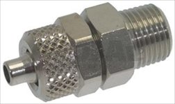 Straight fitting 1/8″ -Connector 6x4 pipe