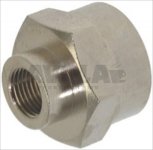 NICHEL-PLATED FITTING ø 1/8 - 3/8