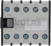 CONTACTOR AEG LS07 7A 24V 3Kw