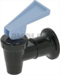 BLACK TAP WITH BLUE LEVER