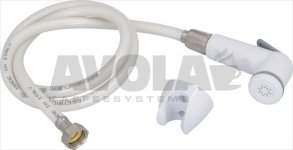 WHITE SHOWER FOR OVENS