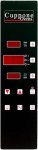 GREEN ELECTRONIC PLATE 423x105 mm
