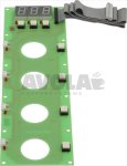 PUSH-BUTTON ELECTRONIC BOARD 350x102 mm