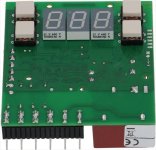 ELECTRONIC DISPLAY BOARD 80x90 mm