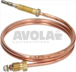 THERMOCOUPLE M9x1 60 cm COUPLING M6x0.75