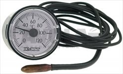TELETHERMOMETER ø 43 mm 0-120°C