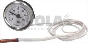 WHITE TELETHERMOMETER