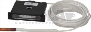WHITE TELETHERMOMETER 63x11 mm 0-120