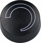 KNOB BLACK