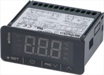 THERMOSTAT EVK412 TCJ/PTC/NTC/PT1000