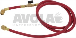 INLET TUBE 1500 mm WITH TAP