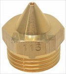 CONICAL GAS NOZZLE M17x1