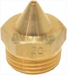 CONICAL GAS NOZZLE M17x1