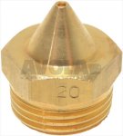 CONICAL GAS NOZZLE M17x1