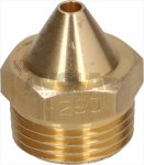 CONICAL GAS NOZZLE M17x1