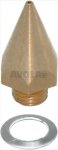 CONICAL GAS NOZZLE M8x1