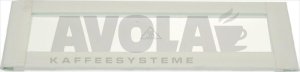 DOOR GLASS 385x163x5 mm