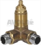 RIGHT-HAND WATER INLET VALVE  ø 1/2 MM