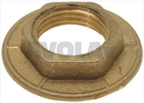 BRASS FLAT LOCKING NUT 1/2