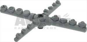 WASH ARM ASSEMBLY 370 mm