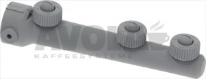 RINSE ARM WITH NOZZLES AND RING NUTS