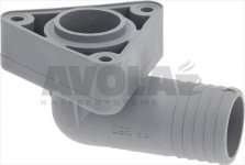 COUPLING FOR EXTERNAL WASH CONVEYOR