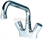 SINK MOUNTED TWO HOLE TAP