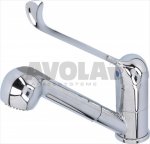 SINGLE-HOLE MIXER WITH LONG LEVER