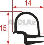 OVEN DOOR GASKET 1000 mm