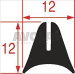 OVEN GLASS GASKET 2000 mm